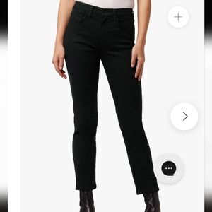 Joes Jeans, Black Cigarette "Luna" Style, Stretch Denim, 5 Pocket, Zip Fly, NEW!